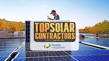 Paradise Energy Solutions is a top solar contractor