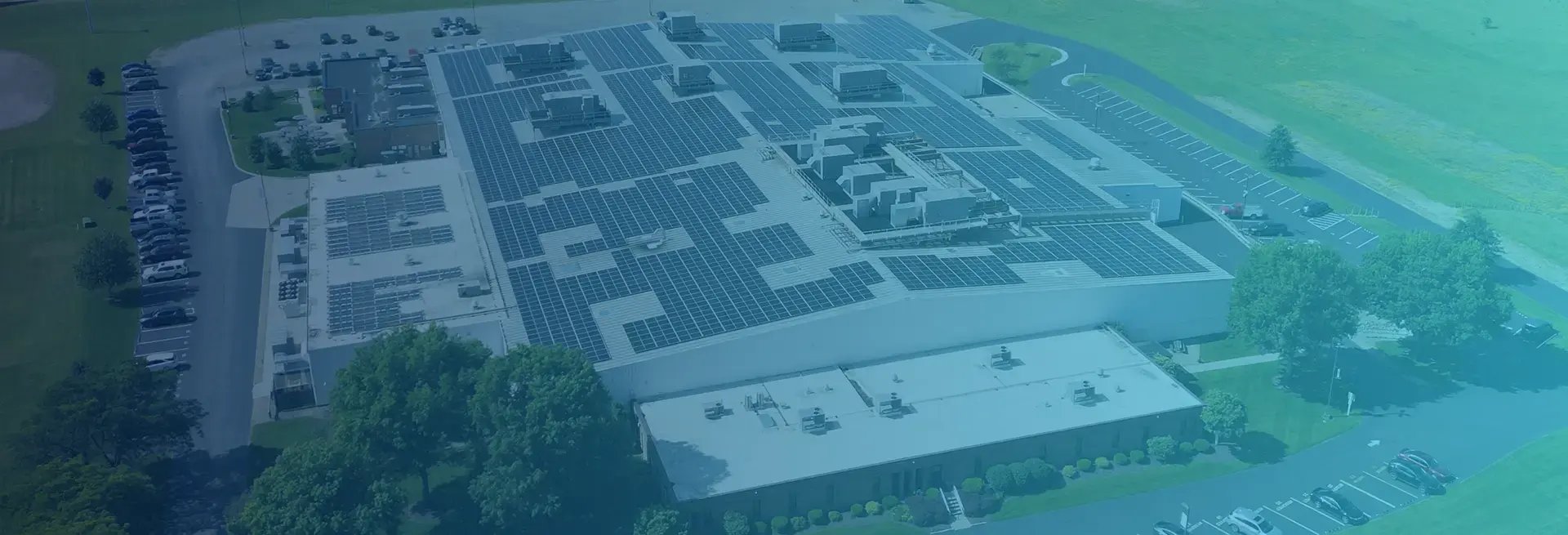 Allied Machine Facility with Solar Panels
