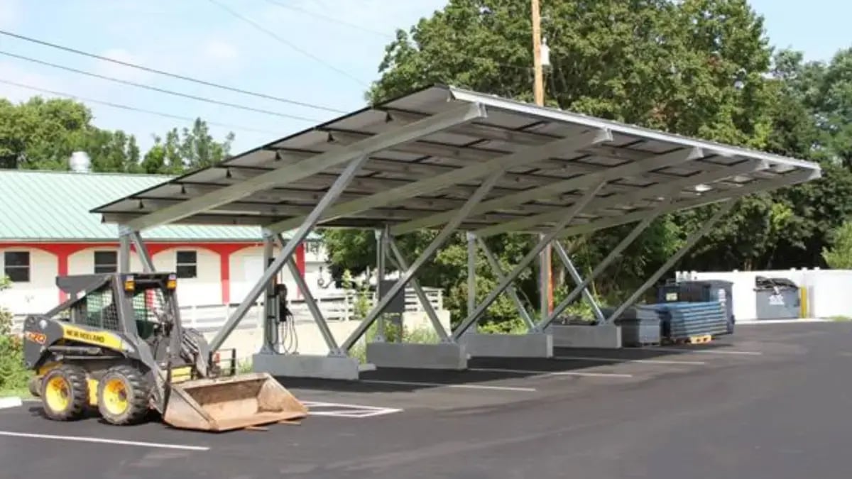 Corporate Office Solar Carport