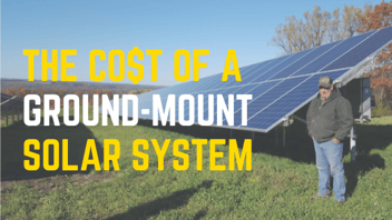 Cost of a ground mount solar system