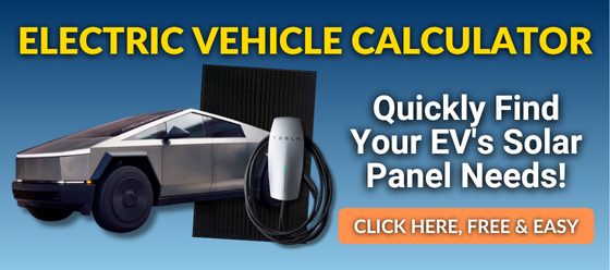 EV Solar Panel Calculator Banner