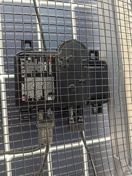 Installed Enphase Microinvter