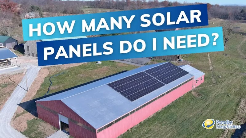 How Many Solar Panels Do I Need?