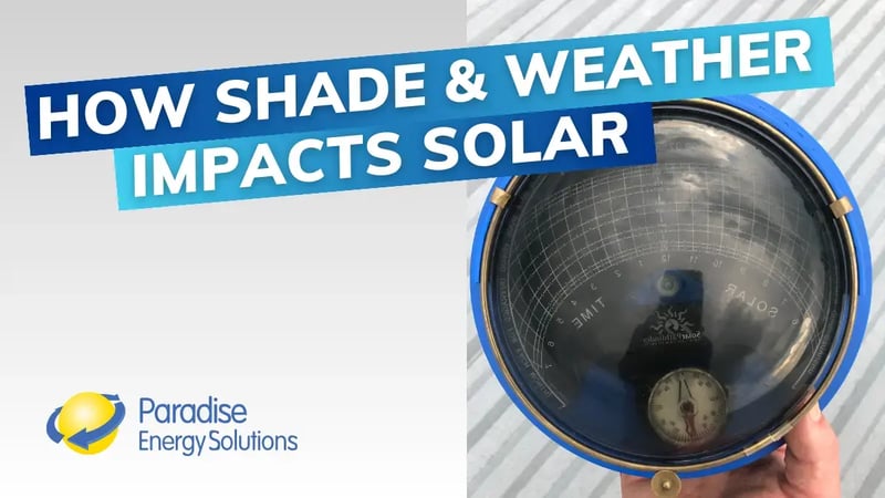 How Does Shade and Bad Weather Impact Solar Panels?