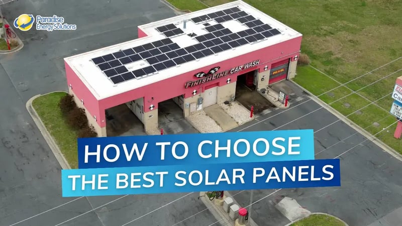 How To Choose The Best Solar Panels