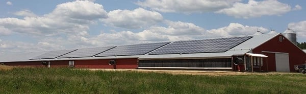 agricultural ground mount solar system