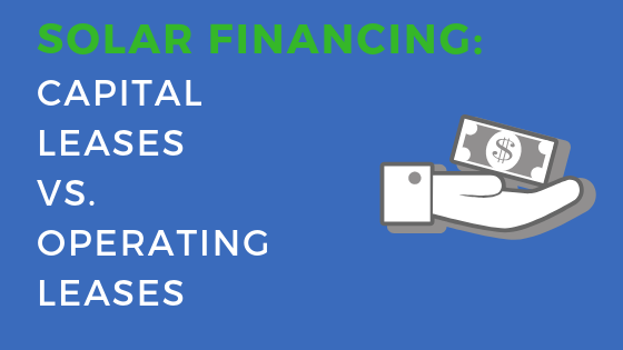solar capital leases vs operating leases