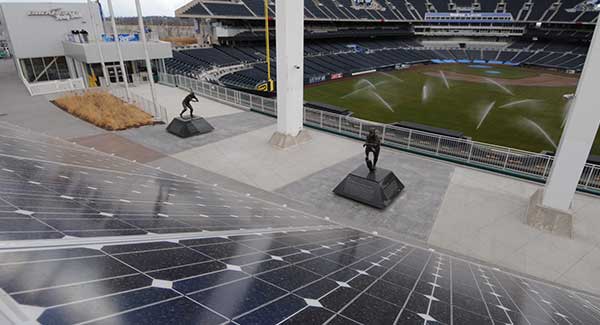 kansas city royals solar panels