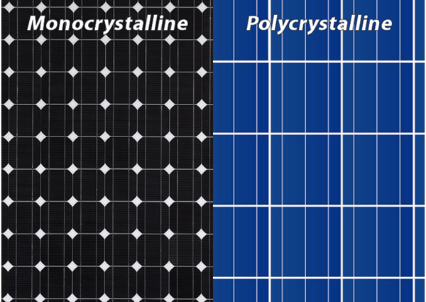 monocrystalline vs polycrustalline solar panels