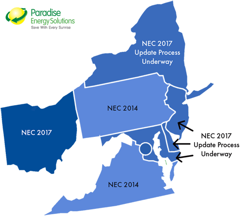 nec 2017 map of mid-atlantic
