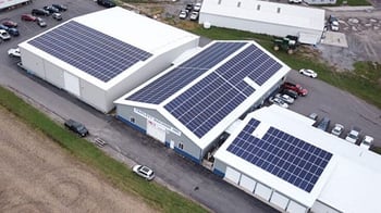 solar panels roof phelps ny business