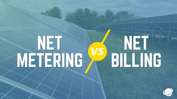 Net Metering vs. Net Billing for Solar Overproduction