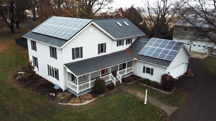 Residential Solar Installation in Ohio, USA