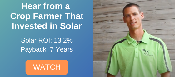 Rodman Lott Crop Farmer That Installed a Solar System