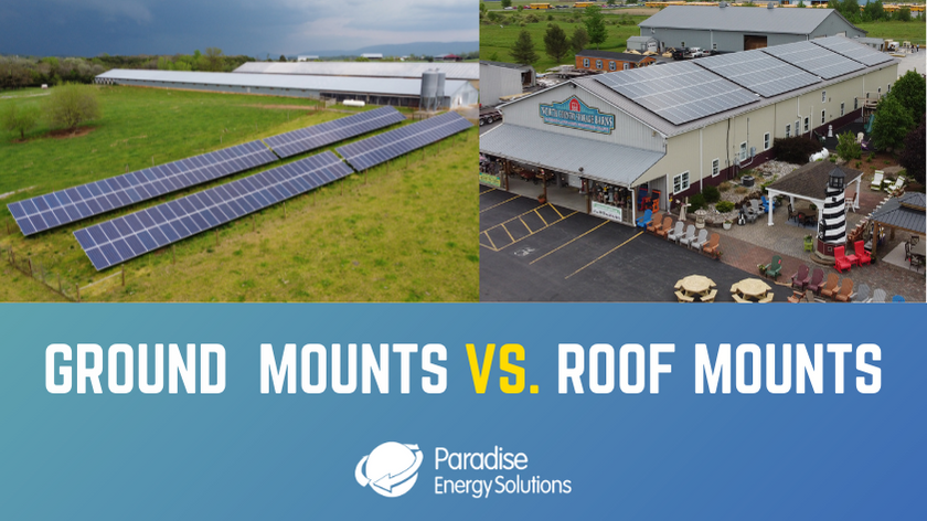 Ground Mounts vs. Roof Mounts - which solar panels installation is best