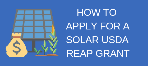 how to apply for a usda grant solar