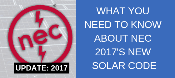 nec 2017 solar