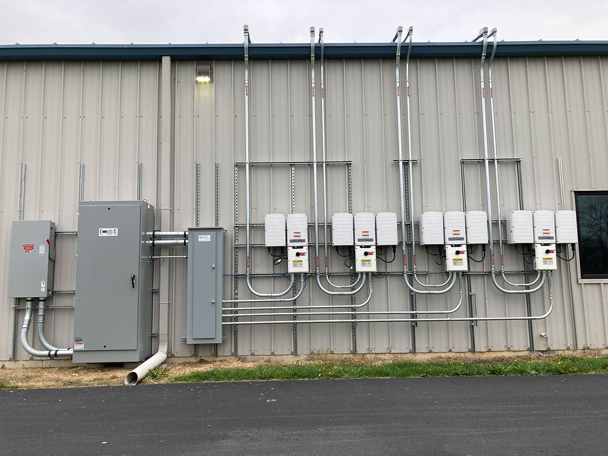 SolarEdge String Inverters at Mercersburg Printing