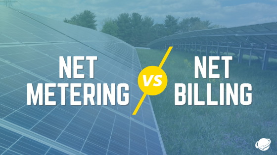 Net Metering vs. Net Billing for Solar Overproduction