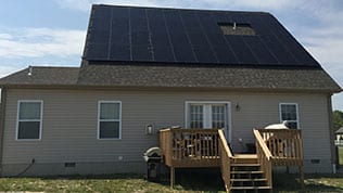 Solar Install in Wicomico County, MD