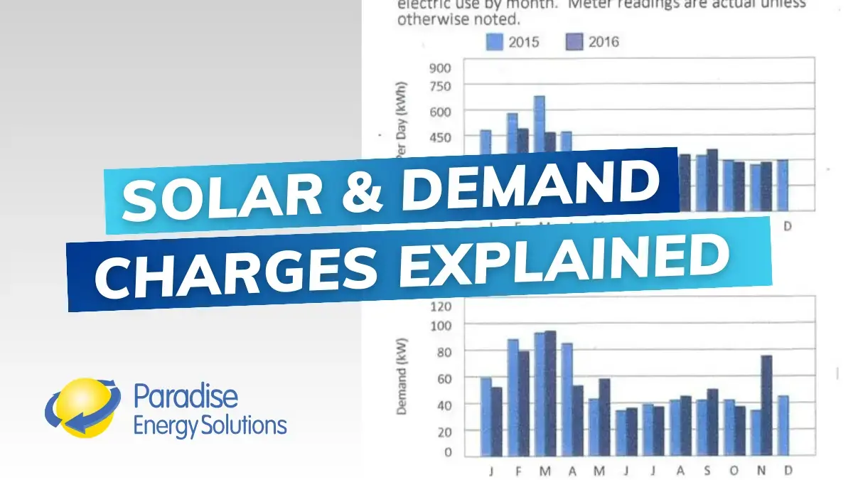 Demand Charges with Solar Panels: How They Work | Paradise Energy