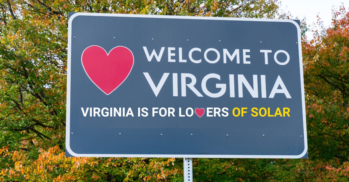Virginia is for lovers of solar sign