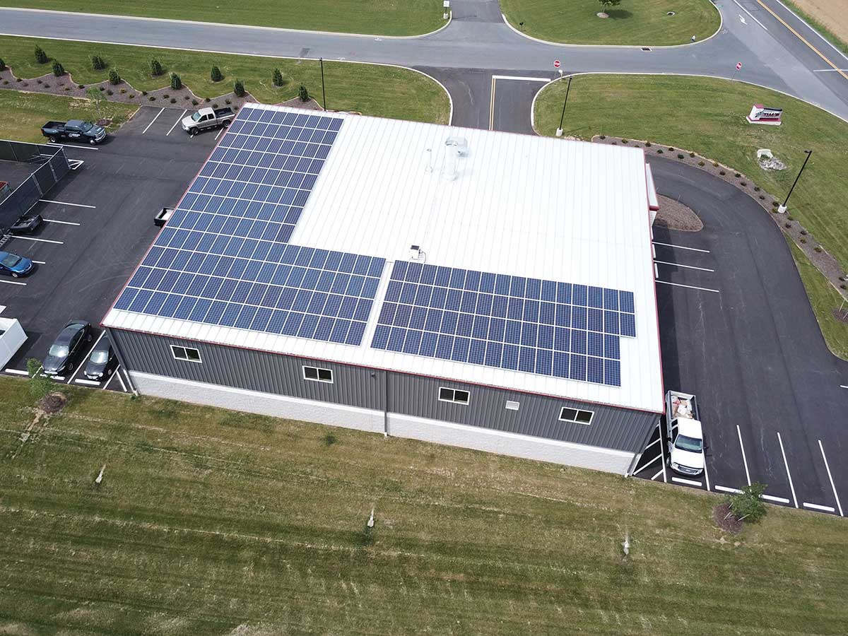 Tim’s Body Shop Installs Solar Panels