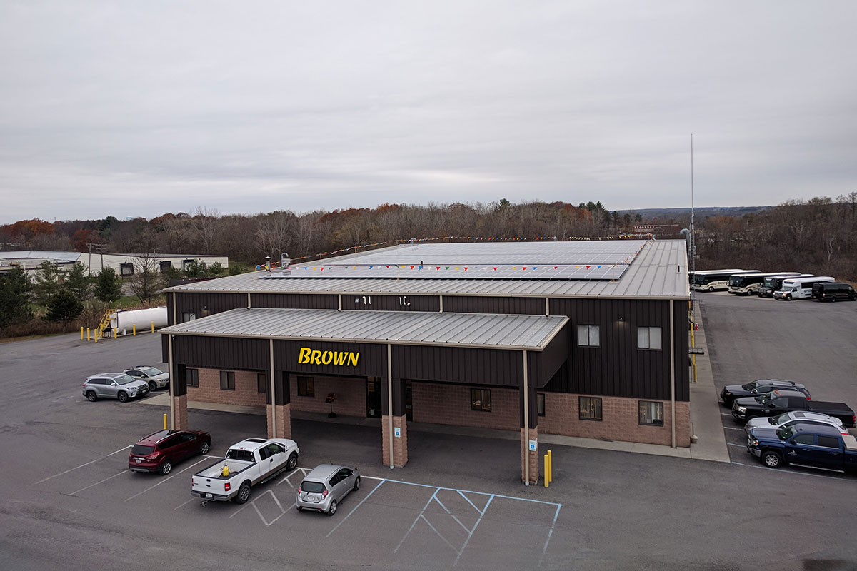 NY Bus Company Installs Solar
