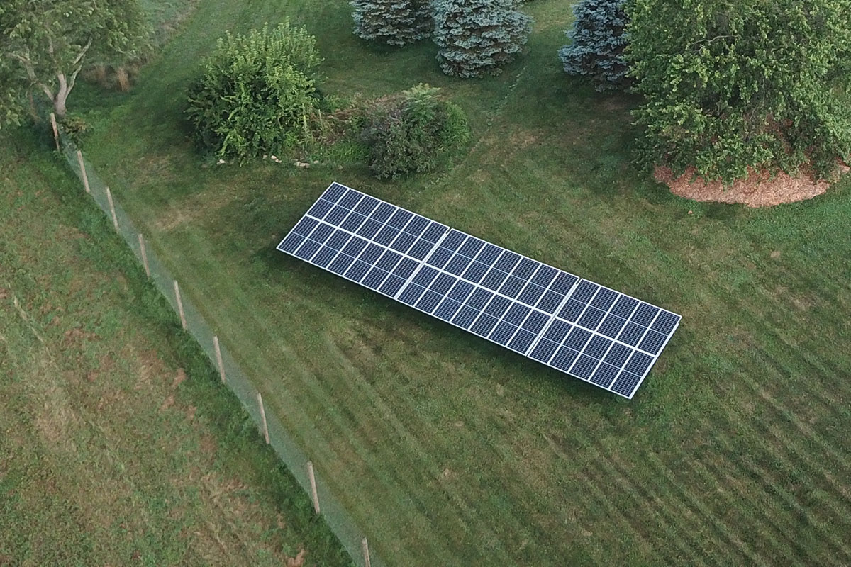 Homestead Farm Produces Clean Solar Energy
