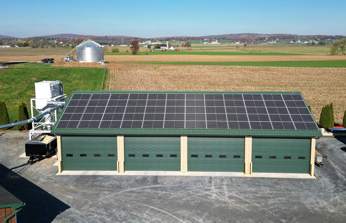 Gingrich Builders Installs 24 kW Solar Panel System