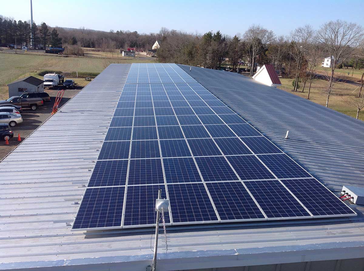 VA Builder Powers Showroom with Solar