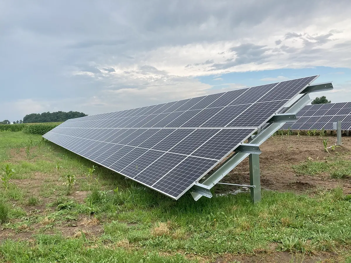 Mark Stucke Farms LLC Installs 187 kW Solar Panel System