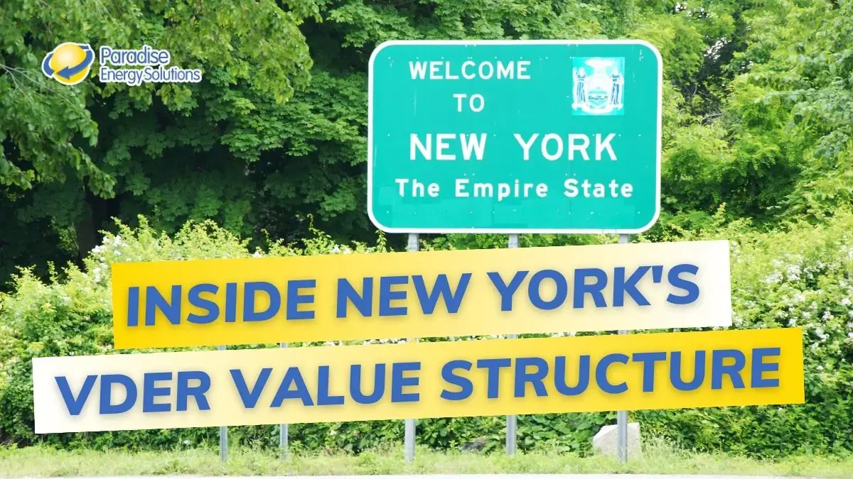 NewYork VDER Value Structure