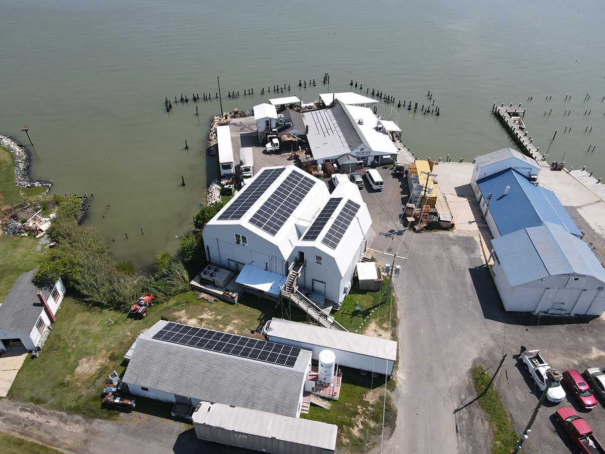 Russell Hall Seafood Installs Two Solar Systems