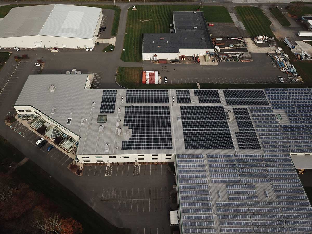 Window and Door Manufacturer Goes Solar