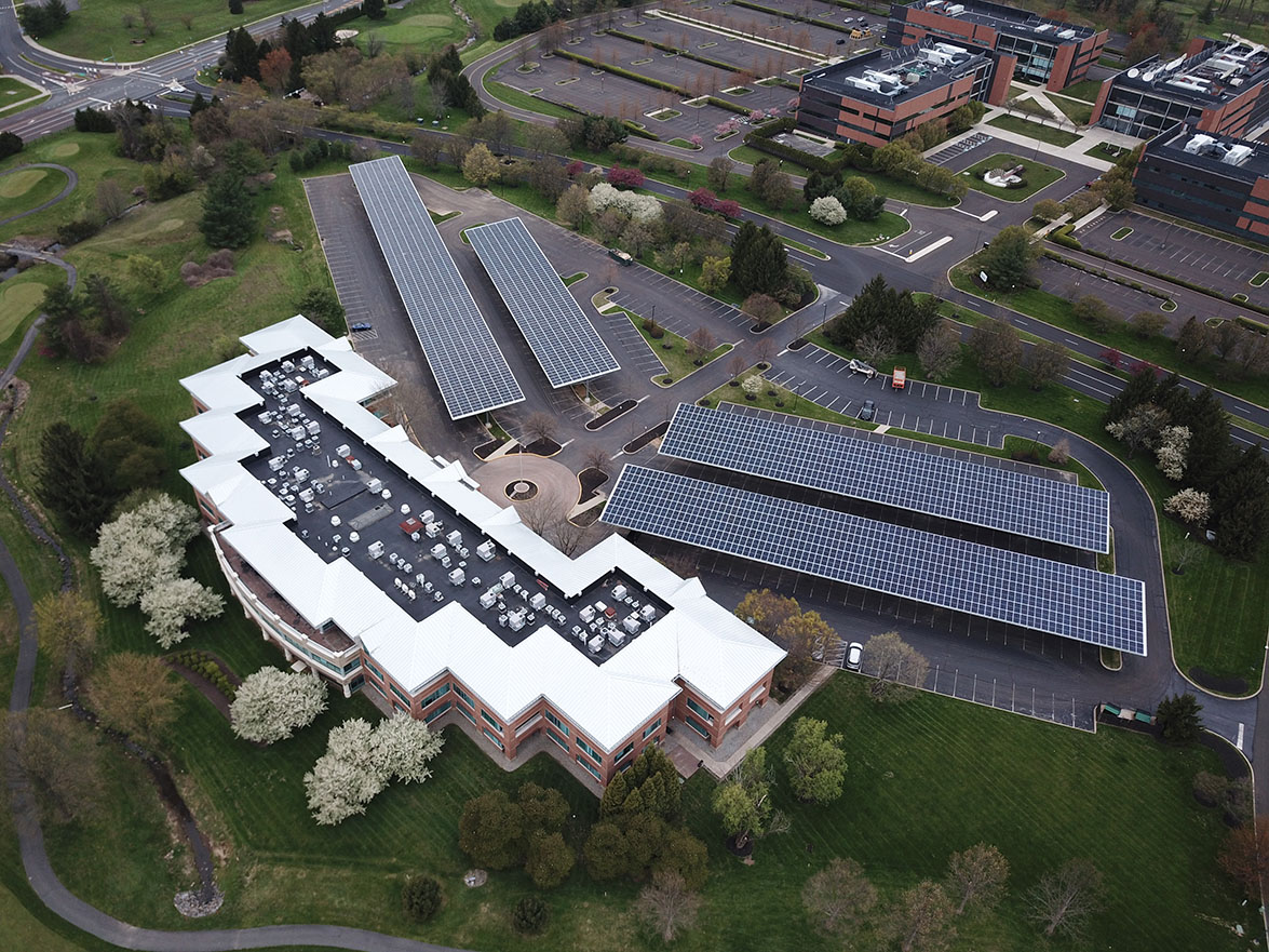 Performance Car Part Distributor Installs PA’s Largest Carport