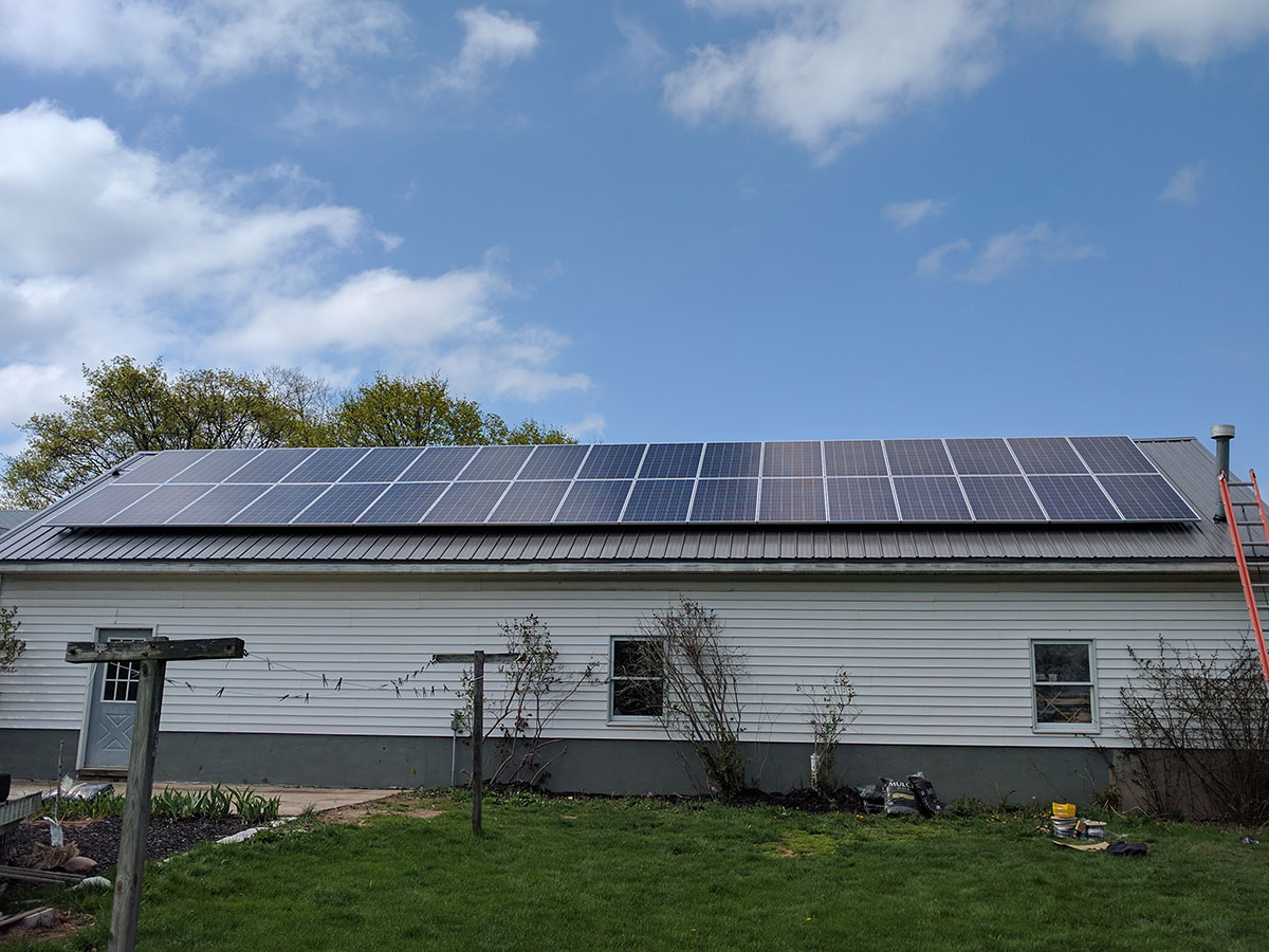 Waterloo, NY Homeowner Installs Solar