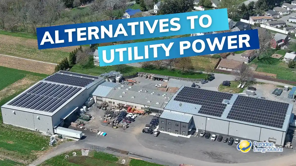 Alternatives to utility power for businesses