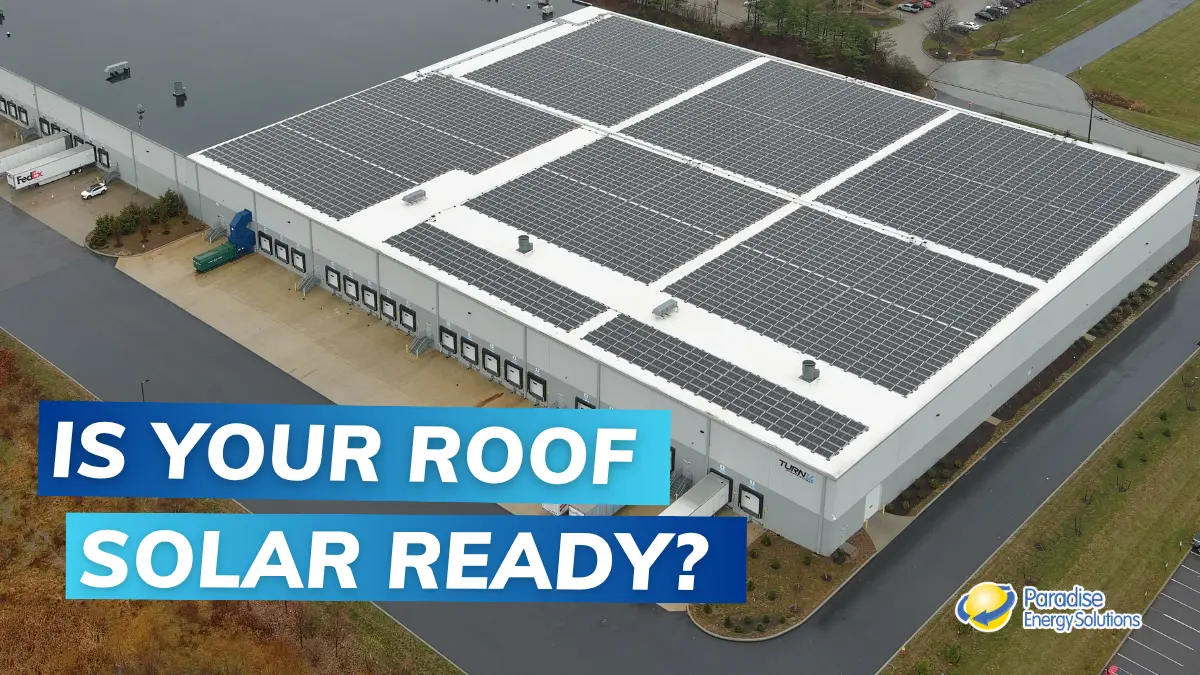 Is my commercial roof ready for solar panels?